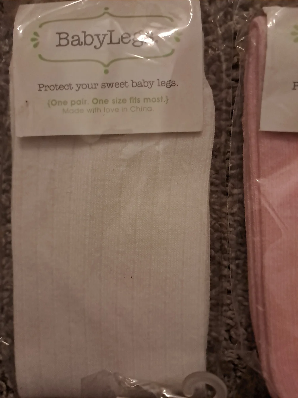 BabyLegs Baby Leg Warmers - White, Pink & Black Cow Print (5 Pack)